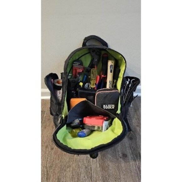 Extreme Tool Backpack, Heavy-Duty Tool Bag with Padded Shoulder, Back, and Waist - Picture 2 of 4